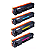 Kit 4 Toner Compatível HP CF510a | CF511a | CF512a | CF513a | M180 | M181 | M154 Ollix - Imagem 1