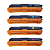 Kit 4 Toner Compatível Brother TN213 | TN217 Cymk | HL-L3210CW | DCP-L3551CDW - Imagem 1