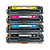 Kit 4 Toner Compatível HP CB540A | CB541A | CB542A | 543A | 540A Ollix - Imagem 1