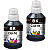 Kit Tinta Compatível Canon GI-10 2 Un. Preto BK | GL10 | Gi10 | 6010 | 7010 | Star Ink 140ml - Imagem 2