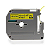 Kit Fita Rotuladora Mk-631/Mk631  Compatível Brother Amarelo/Preto 05 Unidades - Imagem 3