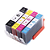Kit Cartucho De Tinta Compatível HP 670xl | 670 xl | 4 Unidades | Ollix - Imagem 1