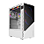 GABINETE GAMER SET WHITE GHOST - LATERAL EM VIDRO - PCYES - Imagem 1