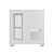 GABINETE GAMER FORCEFIELD WHITE GHOST - FRONTAL E LATERAL EM VIDRO - PCYES - Imagem 5