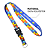 Cordão de Identificação Autismo - Quebra Cabeça Dupla Face Azul - Imagem 2