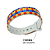 Pulseira de Identificação Quebra Cabeça Autismo Autista Adulto e Infantil Silicone - Imagem 3