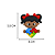12 Apliques Emborrachados - Autismo - Menina III - Imagem 3