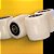 KIT RODA CARGA DUPLA NYLON 80X70 - PALETEIRA MENEGOTTI 3T C/ ROLAMENTO - Imagem 4