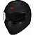 Capacete Race Tech Signal Monocolor - Preto Fosco (Articulado) Tam: 58 - Imagem 3