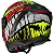 Capacete Race Tech Volt Croc - Vermelho/Amarelo Tam: 58 - Imagem 3