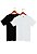 KIT COM 2 CAMISETA MASCULINA BASICA 100%ALGODÂO FIO 30.1 PENTEADO - Imagem 1