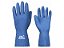 LUVA VERNIZ SILVER SLIM AZUL CA 37277 - Imagem 1