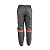 CALÇA ELETRICISTA NR 10 CINZA ATPV 10,0 RISCO 2 COM REFLETIVO LARANJA 100% ALGODÃO CA 48658 - Imagem 2