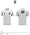 CAMISETA MANGA CURTA COM ESTAMPA DIGITAL FRENTE E COSTAS. - Imagem 3