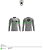 CAMISETA MANGA LONGA COM ESTAMPA DIGITAL FRENTE E COSTAS E FAIXA REFLETIVA. - Imagem 7
