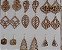 10 Brincos em Madeira  MDF - Imagem 3