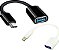 Cabo Adaptador USB Otg Fêmea Tipo C Macho para Pendrive Usb Celular Tablete Notebook - Imagem 7