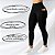 Kit 2 Calça Legging Feminino Bolso lateral Feminina Suplex Cós Largo Academia Fitness Crossfit Verão 2026 - Imagem 8