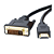 Cabo HDMI para DVI 24+1 F UHD 3 Metros - Imagem 1