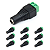 Kit 10 Conectores P4 Fêma Borne Parafuso Cftv - Fc - Imagem 2
