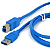 Cabo Para Scanner Impressora Usb 3.0 Azul A-b  3 Metros - Imagem 2