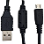 Cabo Micro (V8) USB com Filtro - 3 Metros - Imagem 1