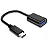 Cabo USB OTG  Type-C x USB femea Conex - Imagem 1