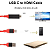 Cabo Type C Para HDMI Com USB - 1,8 Metros - Imagem 4