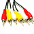 Cabo Rca Para Rca - 1,5 Metros - Imagem 1