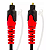 Cabo de áudio optico digital toslink 7.1  5 metros - Conexão Partner - Imagem 3