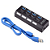 Hub USB 3.0 4 Porta Com Led - Imagem 1