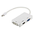 Adaptador Mini Displayport Para HDMI/VGA/DVI 3 EM 1 - Imagem 1