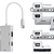 Adaptador Mini Displayport Para HDMI/VGA/DVI 3 EM 1 - Imagem 3