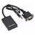 Conversor de Vídeo VGA para HDMI com Entrada de Áudio e USB - Imagem 1