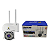 Camera Segurança Wifi 360 Graus Prova D'água Jortan app: yoosee Cor Branco - Imagem 7