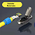 Conector Rj45 Cat8 Stp Blindado 40gbps 2000mhz Cpartner - Imagem 4