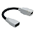 Keystone Hdmi Com Rabicho 10cm Versão 2.0 Branco - Imagem 1