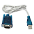 Cabo Usb Para Cerial Rs232 2.0 Azul Azul-aço - Imagem 2