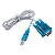 Cabo Usb Para Cerial Rs232 2.0 Azul Azul-aço - Imagem 4