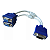 Divisor Vga, 1 Macho Para 2 Vga Fêmas 25 Cm. - Imagem 2