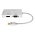 Mini Displayport Hdmi, Vga E Dvi 3 Em 1 - Imagem 2