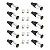 Conector Plug Ethercon Rj45 Macho Rede Xlr Net Kit 10 Pçs Preto - Imagem 1