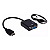 Cabo Conversor Adaptador Hdmi Para Vga Com Saída P2 Áudio - Imagem 1