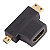Adaptador Hdmi Femea Para Mini E Micro Hdmi Macho 3 Em 1 - Imagem 1