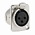 Conector Xlr Fêmea Para Painel Medusa Conexao Partner - Imagem 1