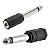 Conector P10 Mono Macho Para P2 Femea - Imagem 2