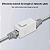 Conector Keystone Emenda Rj45 Femea X Femea Cat6 - Imagem 3