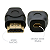 Adaptador Hdmi Macho Para Micro Hdmi Fêmea - Imagem 2