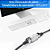 Adaptador Emenda Cat6a Blindado 10gbps 500mhz Ethernet Pro - Imagem 2