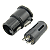 Conector Xlr Fêmea 90 Graus para Áudio Profissional Preto - Imagem 5